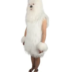 HPO Unisex Women's Hairy Warrior Ape Military Leader Resistance Fighter Multiple Colors Option Cosplay Unisex Costume And Wig Bundle