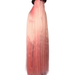 HPO SALE It's Cousin Hairy! | 66 Inch Long Costume Wig | Includes Hat And Glasses | Premium Halloween Wig