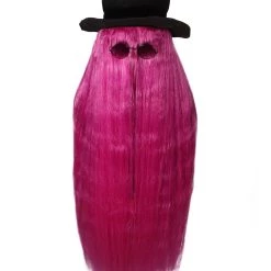 HPO SALE It's Cousin Hairy! | 66 Inch Long Costume Wig | Includes Hat And Glasses | Premium Halloween Wig