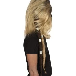 HPO Men's Long Hairy Elder Warrior Ape Military Leader Resistance Fighter Wig | Blonde Cosplay Wig | Premium Breathable Capless Cap