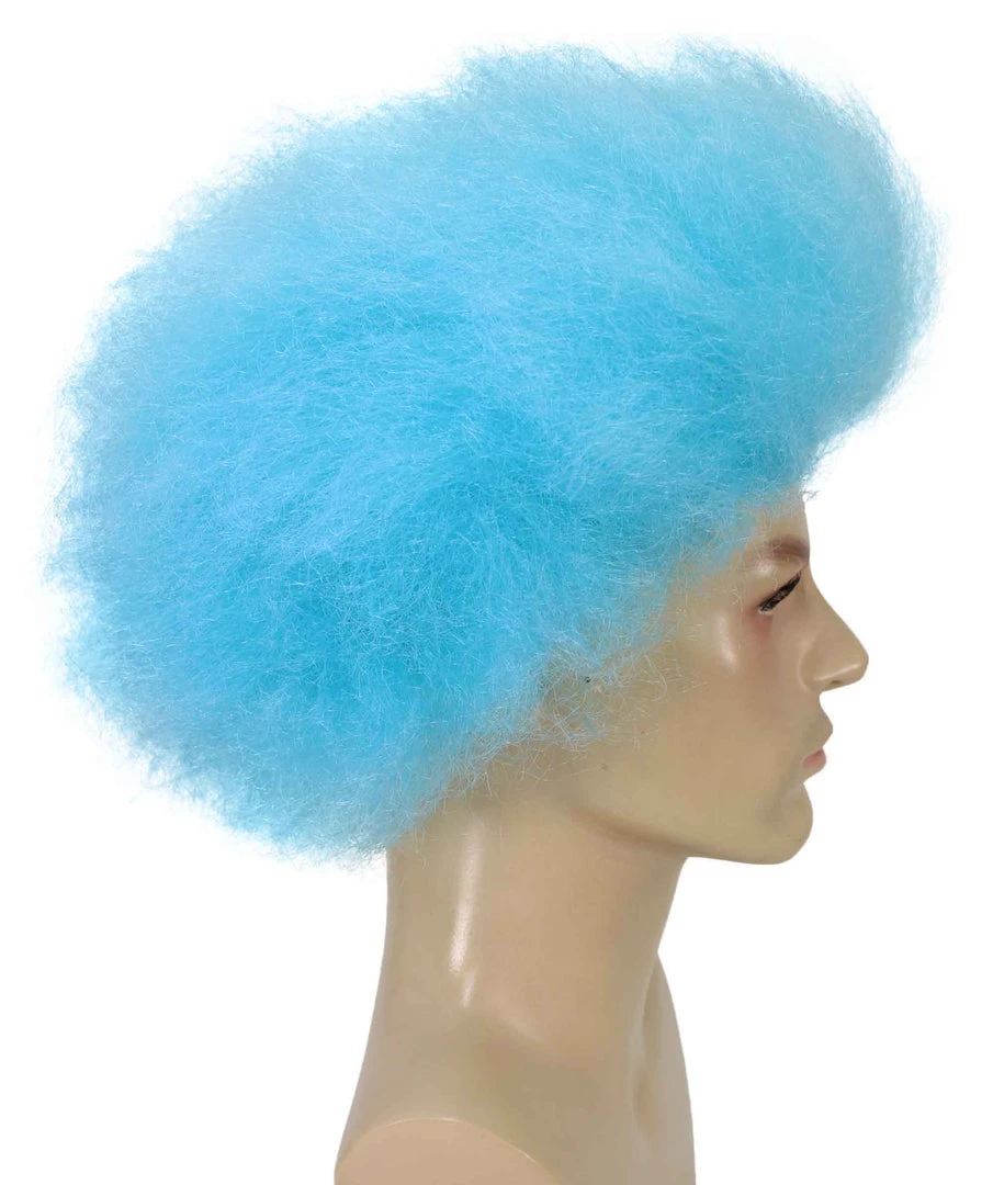 BC Dr Seuss Thing 1 & 2 | Men's Blue Color Straight Short Thing Wig