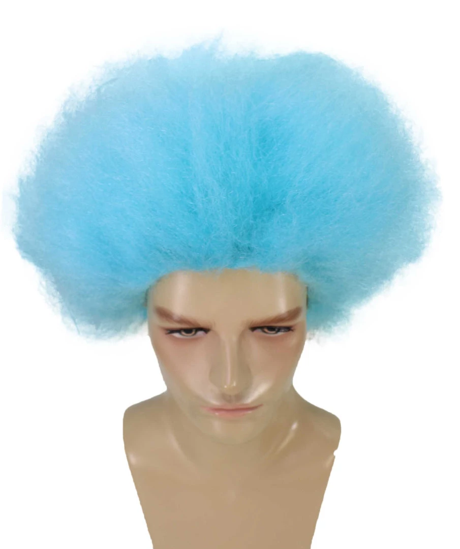 BC Dr Seuss Thing 1 & 2 | Men's Blue Color Straight Short Thing Wig