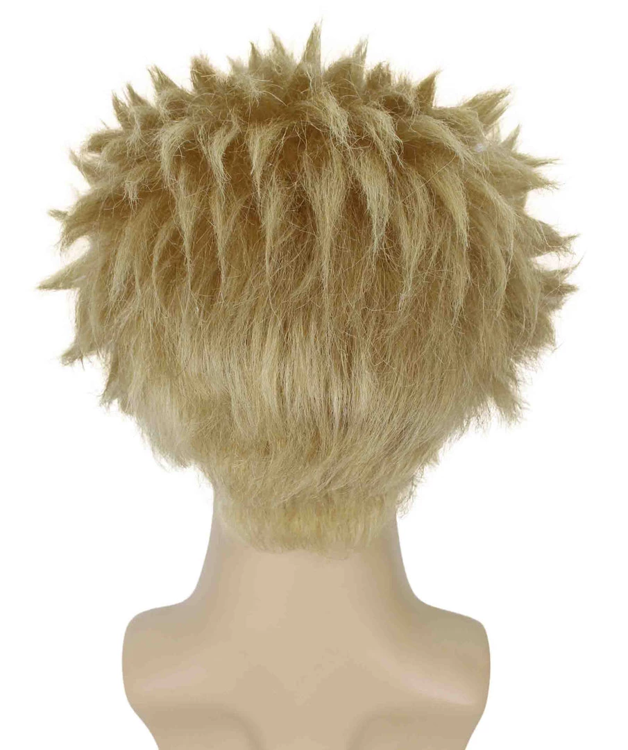 BC Adult Men's Blonde Color Spiked Cosplay Anime Wig
