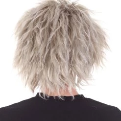 HPO Haunted House TV Mens Wig | White Celebrity Cosplay Halloween Wig