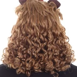 HPO Men's Mens Lion Wig | Brown Cosplay Wig | Premium Breathable Capless Cap