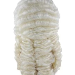 HPO Judge Mens Wig | White Historical Wig
