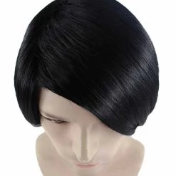 HPO King Of Pop Mens Wig | Black Pop Star Celebrity Wig | Premium Breathable Capless Cap Men's