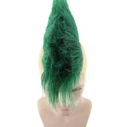 HPO Green Mohawk Mens Wig | Celebrity Cosplay Halloween Wig