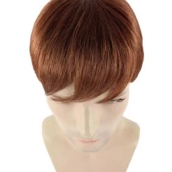 HPO 60's Mod Shag Men's Wig | Brown Vintage Wig | Premium Breathable Capless Cap