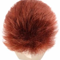 HPO Men's Men Fancy Dark Auburn Wig | Cosplay Halloween Wig | Premium Breathable Capless Cap