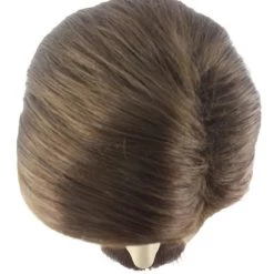 HPO Men's Men Brown Wig With Moustache Set | Cosplay Halloween Wig | Premium Breathable Capless Cap