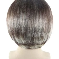 HPO Men's Men Brown Wig With Moustache Set | Cosplay Halloween Wig | Premium Breathable Capless Cap