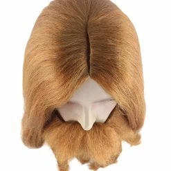 HPO Film Pirate Mens Wig And Full Beard Set | Cosplay Halloween Wig | Multiple Colors | Premium Breathable Capless Cap