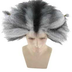 HPO Musical Mens Wig | CATS Cosplay Two-toned Wig | Premium Breathable Capless Cap