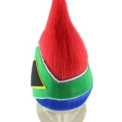 FLAGWIGS Men's Flag Troll Wig | Cosplay Halloween Wig | Premium Breathable Capless Cap