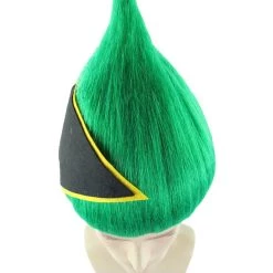 FLAGWIGS Men's Flag Troll Wig | Cosplay Halloween Wig | Premium Breathable Capless Cap