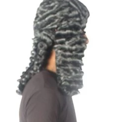 HPO Colonial Judge Mens Wig | Black Historical Wigs Men's