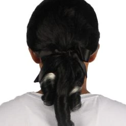 HPO Men's Men Style Rock Star Black Wig | Premium Breathable Capless Cap