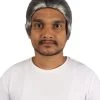 HPO Mens Colonial Blue Lace Grey Wigs | Breathable Capless Cap Men's
