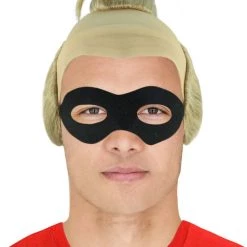 HPO Men's Superhero Family Mens Wig | Wig With Mask Set | TV/Movie Wigs