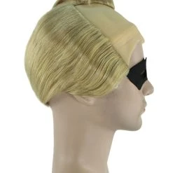 HPO Men's Superhero Family Mens Wig | Wig With Mask Set | TV/Movie Wigs