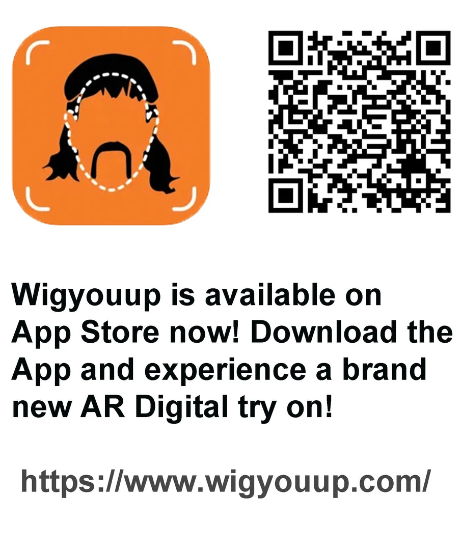 HPO Rainbow Rapper | Multicolor Straight Medium Length Music Icon Wig | Premium Halloween Wig