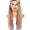 HPO Movie Women Princess Wig | Royal Character Cosplay Halloween Wig | Premium Breathable Capless Cap