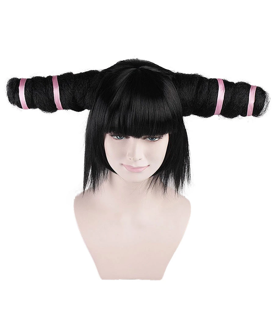 HPO Men's Dark Witch Womens Wig | Horror Monster Cosplay Halloween Wig | Premium Breathable Capless Cap