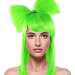 HPO Long Butterfly Womens Wigs Collection | Insect Character Cosplay Multi Color Halloween Wigs | Premium Breathable Capless Cap Women's