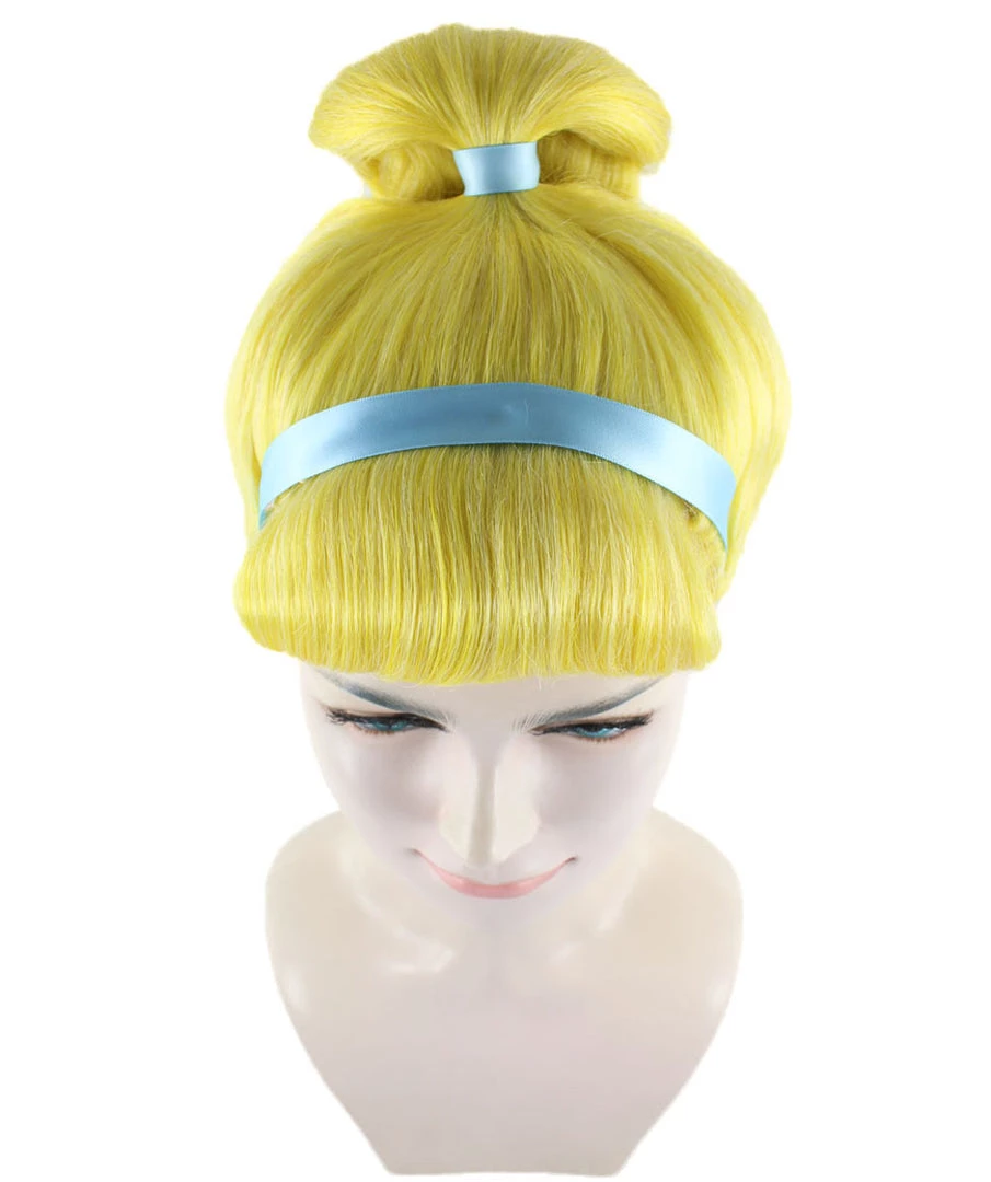 HPO SALE CinderPrincess Wig | Character Halloween Wig | Premium Breathable Capless Cap