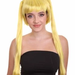 HPO Men's Long Anime Womens Wig | Cosplay Wig | Premium Breathable Capless Cap