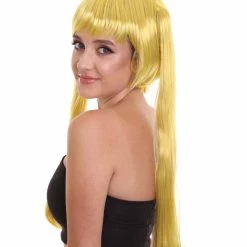 HPO Men's Long Anime Womens Wig | Cosplay Wig | Premium Breathable Capless Cap