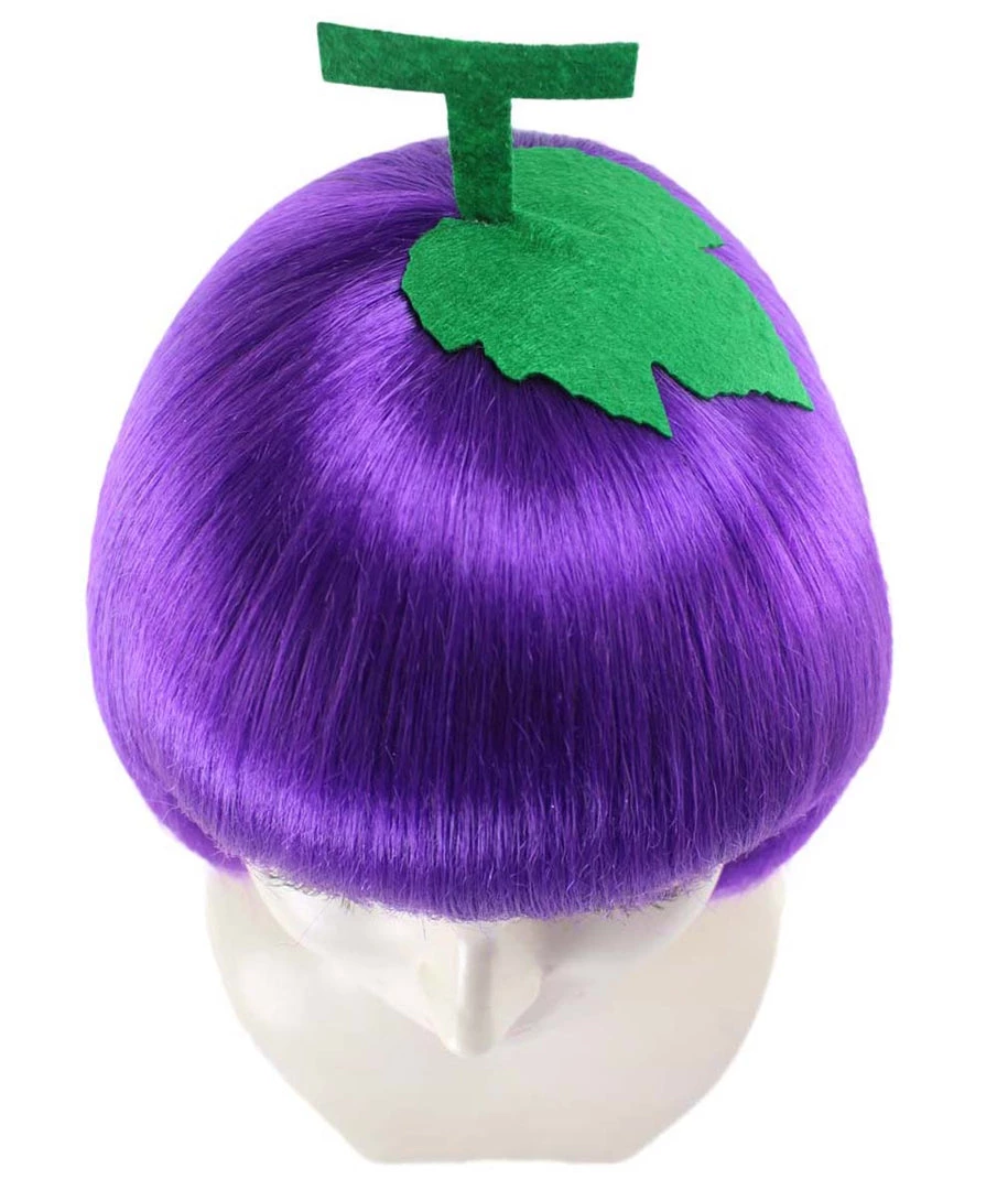 HPO Grape Womens Wig | Short Purple Wig | Premium Breathable Capless Cap