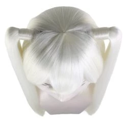 HPO Animation Womens Wig | Long White Wig | Premium Breathable Capless Cap