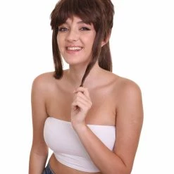 HPO Animation Womens Wig | Sexy Cosplay Party Halloween Wig | Premium Breathable Capless Cap