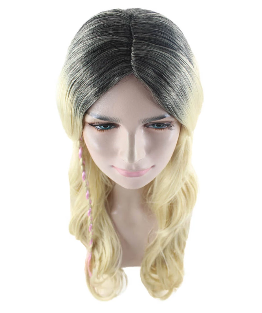 HPO Women's Shadow Womens Wig | Blond TV/Movie Fancy Cosplay Halloween Wig | Premium Breathable Capless Cap