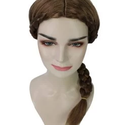 HPO Renaissance Braid Womens Wig | Traditional Colonial Cosplay Wig | Premium Breathable Capless Cap Women's