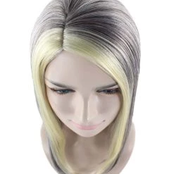 HPO TV President Womens Wig | Blond Black Movie Wig | Premium Breathable Capless Cap Men's