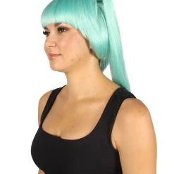 HPO Women's Bella Womens Wig Light Blue | Premium Breathable Capless Cap