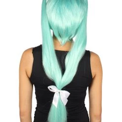 HPO Women's Bella Womens Wig Light Blue | Premium Breathable Capless Cap