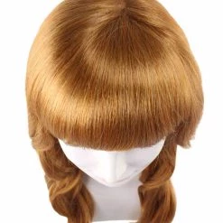 HPO Home For Peculiar Children Olive Wig | TV/Movie Cosplay Halloween Gold Wig | Premium Breathable Capless Cap Women's