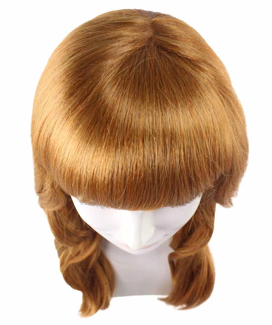 HPO Home For Peculiar Children Olive Wig | TV/Movie Cosplay Halloween Gold Wig | Premium Breathable Capless Cap Women's