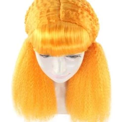 HPO Long Curly Cosplay Womens Wig | Premium Breathable Capless Cap Women's