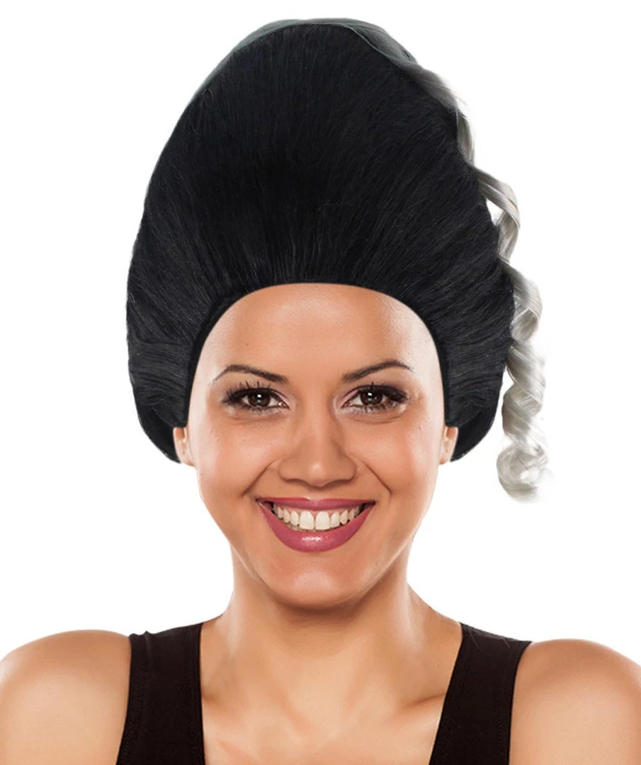 HPO Japanese Geisha Womens Wig | Asian Traditional Halloween Wig