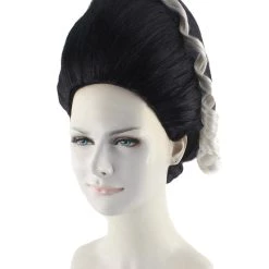 HPO Japanese Geisha Womens Wig | Asian Traditional Halloween Wig