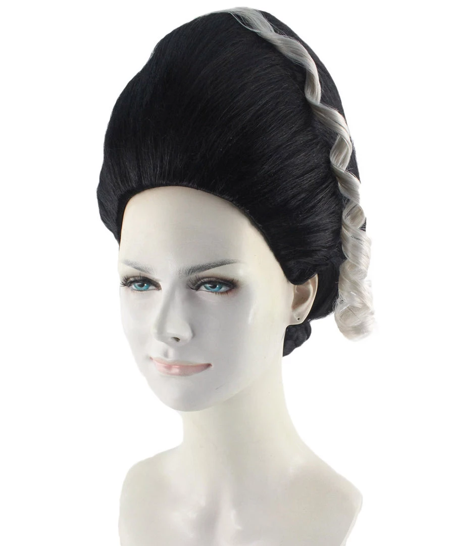 HPO Japanese Geisha Womens Wig | Asian Traditional Halloween Wig