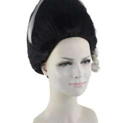 HPO Japanese Geisha Womens Wig | Asian Traditional Halloween Wig