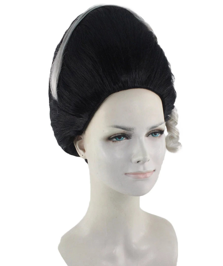 HPO Japanese Geisha Womens Wig | Asian Traditional Halloween Wig
