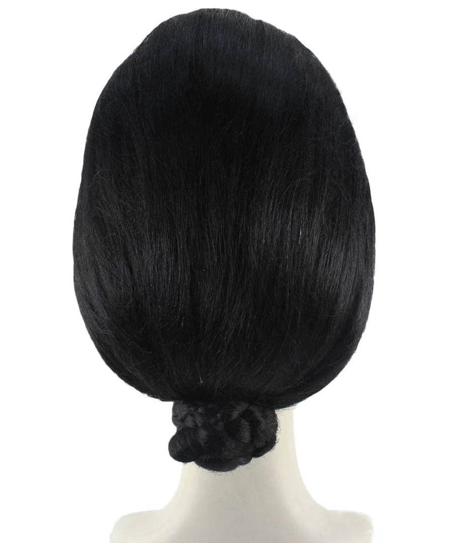 HPO Japanese Geisha Womens Wig | Asian Traditional Halloween Wig