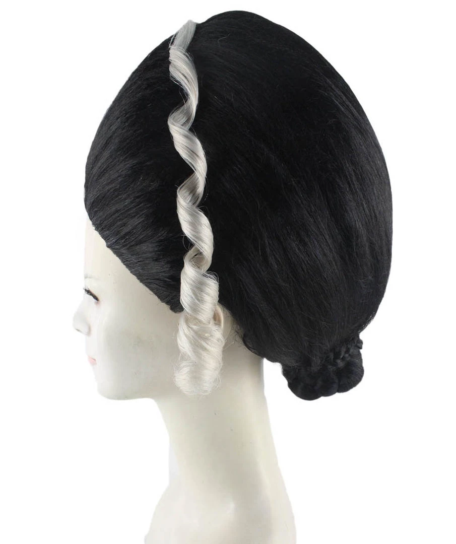 HPO Japanese Geisha Womens Wig | Asian Traditional Halloween Wig